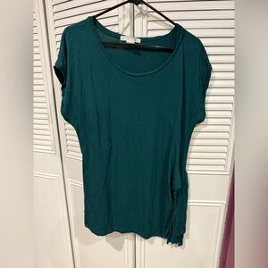 VENUS Green Relaxed Dolman Sleeve T-Shirt